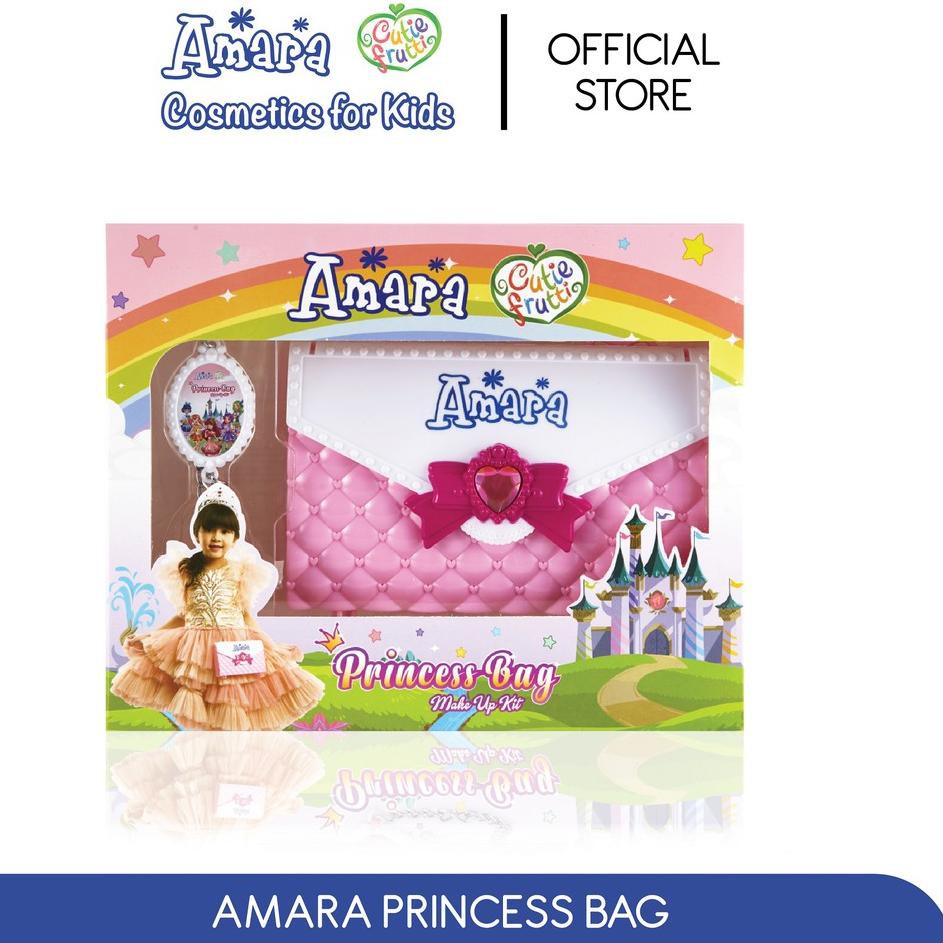 (Hàng Mới Về) Túi Đựng Mỹ Phẩm Trang Điểm Kiểu Công Chúa Amara Dễ Thương | BigBuy360 - bigbuy360.vn