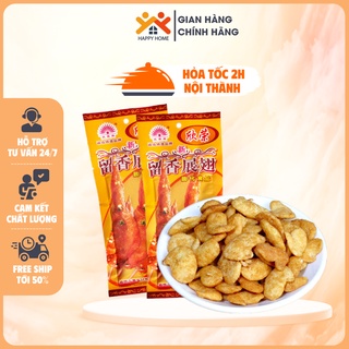 Bim bim cánh gà chiên giòn, snack cay đồ ăn vặt tuổi thơ gói 26g HappyHome