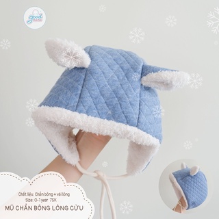 Mũ chần bông lông cừu Goodmama