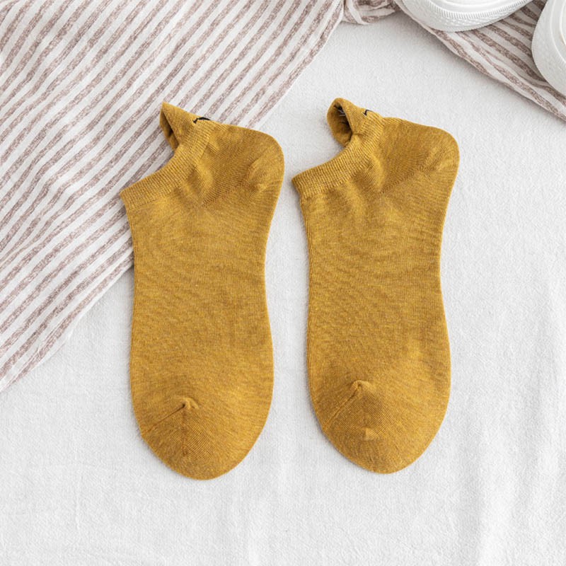 Vớ Cotton Mỏng Cổ Thuyền Thêu Họa Tiết Động Vật Hoạt Hình Dễ Thương Thời Trang Mùa Hè Cho Nữ
