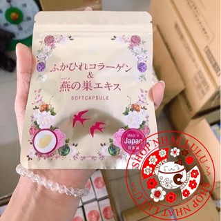 Vien uống Collagen tổ Yến tưoi Nhật bản