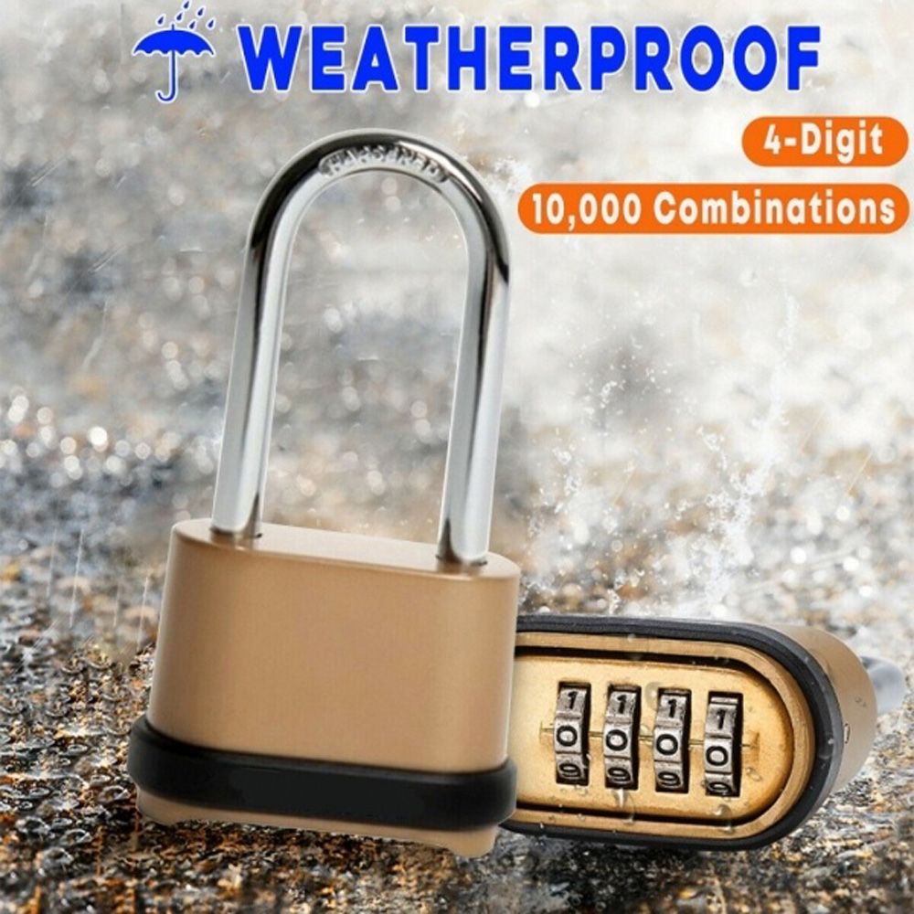 Ổ khóa mật khẩu 4 chữ số bằng hợp kim chống trộm tiện dụng