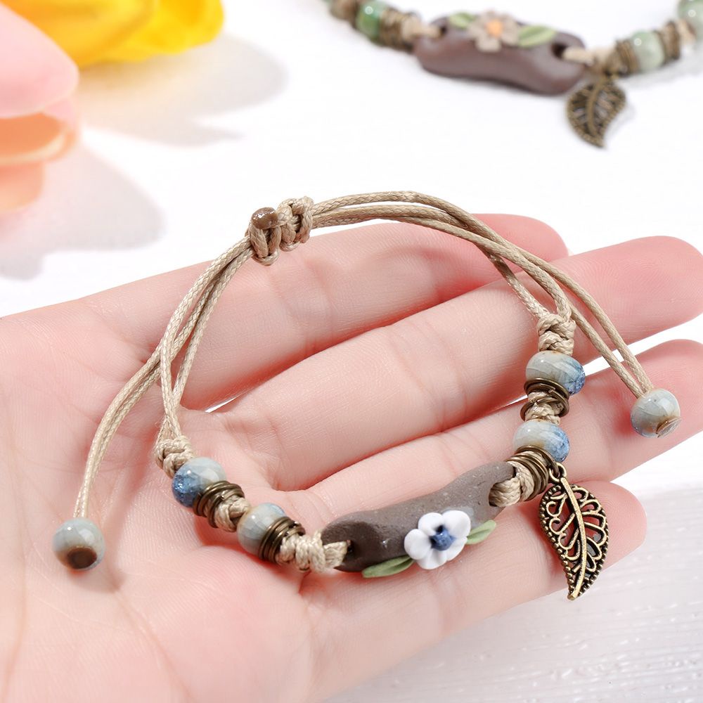 Vòng Tay Xâu Hạt Thiết Kế Dễ Thương Thanh Lịch Cho Nữ