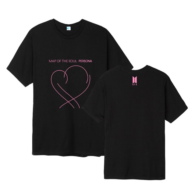 (Ảnh chụp thật) Áo BTS Map Of The Soul Persona. Sẵn sz L áo trắng