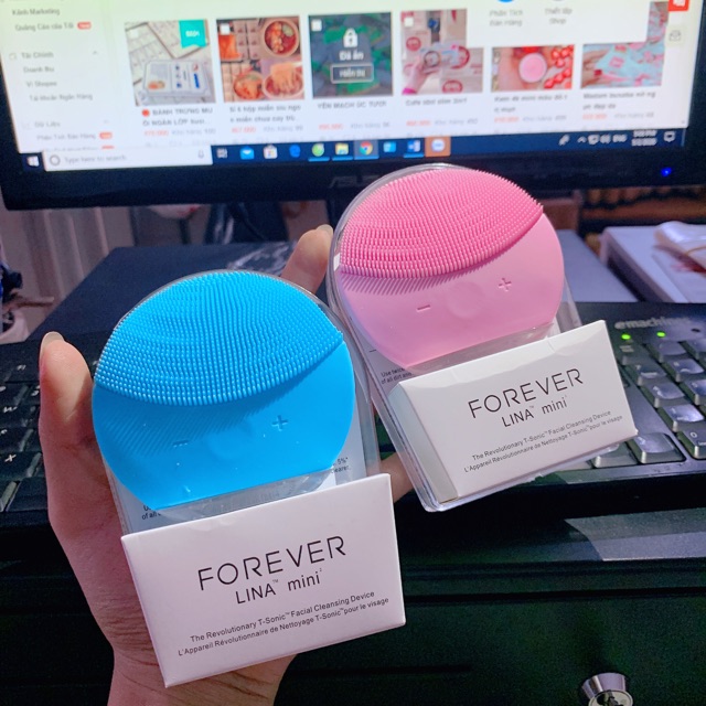 Máy rữa mặt tạo bọt forever