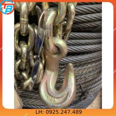 [GIÁ SỈ] Dây Xích Cẩu Hàng dài 2.7 mét ( 8mm và 10 mm ) [SIÊU RẺ]  - Cáp Thép Thái Bình Vina