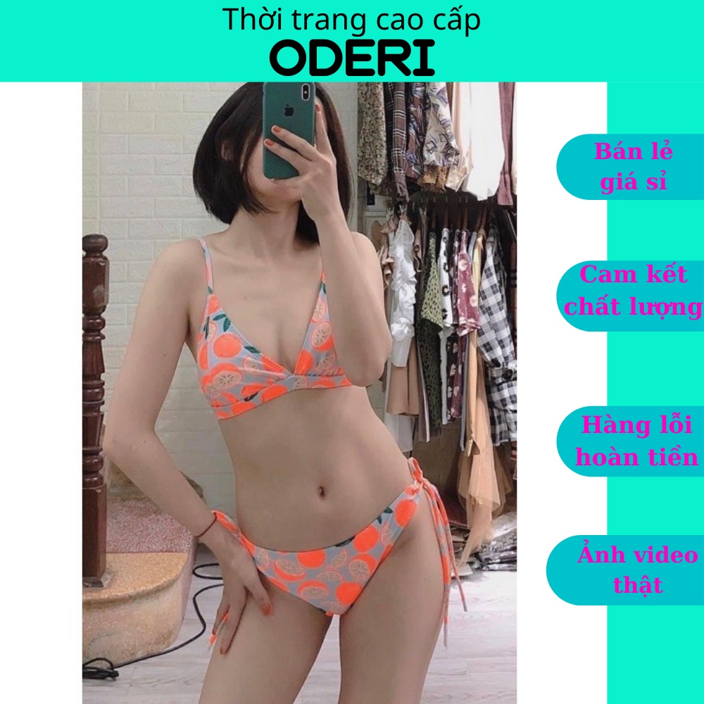 Bikini, Đồ Bơi Đi Biển Hai Mảnh Trái Cam Quần Tam Giac Secxy ODERI KG0309 | BigBuy360 - bigbuy360.vn