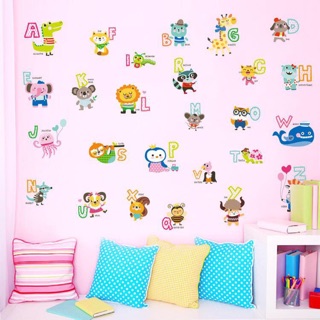 DECAL GIẤY DÁN TƯỜNG CHỮ CÁI TIẾNG ANH trang trí phòng