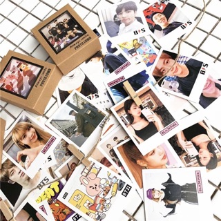 Lomo BTS BT21 BLACKPINK (hộp 40 tấm