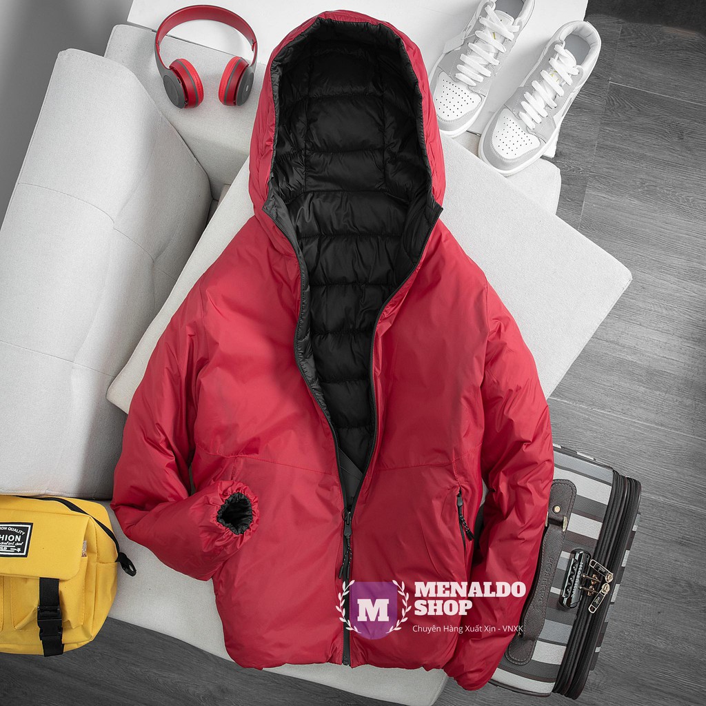 Áo Phao Lông Vũ 2 Mặt Siêu Ấm Chống Nước | BigBuy360 - bigbuy360.vn