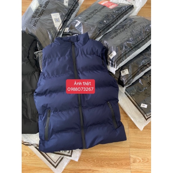 Sẵn hàng: Áo khoác phao gile nam siêu đẹp quảng châu