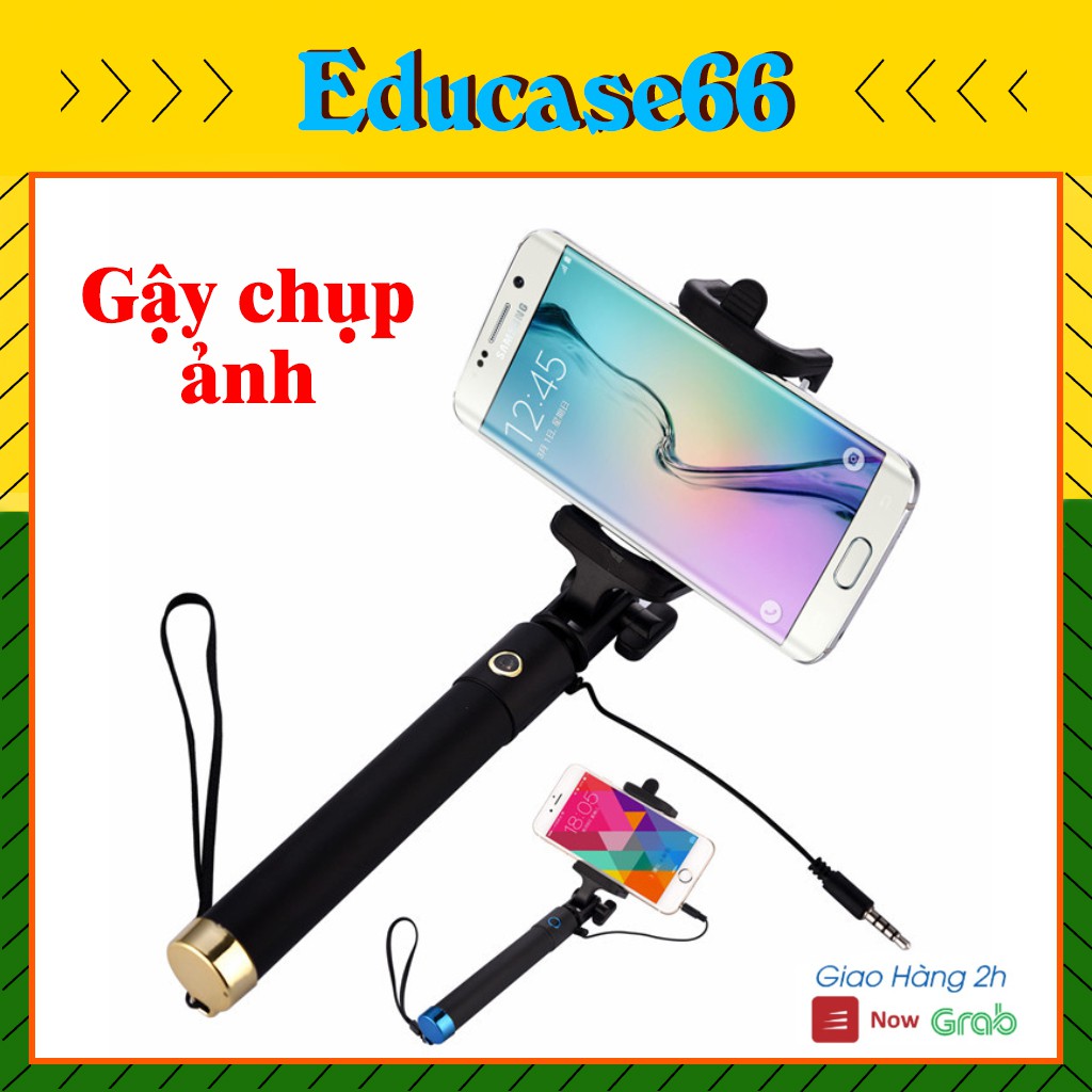 Gậy chụp ảnh tự sướng gập gọn đầu version 3.5 EDUCASE66