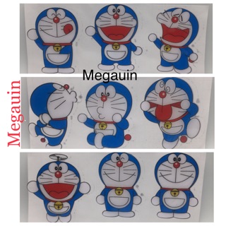 Tem Sticker đề can Doremon , decal trang trí xe chống nước