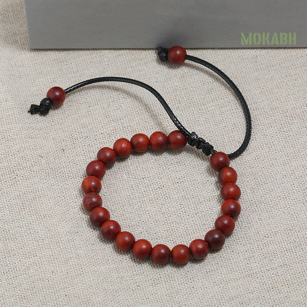 Vòng Tay Chuỗi Hạt Gỗ Thời Trang Cho Nam Và Nữ