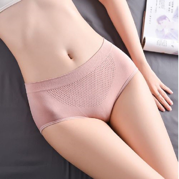 Quần lót nữ cotton kháng khuẩn xuất Nhật cao cấp có BIGSIZE loại 1 mềm mịn nâng mông co dãn tốt QL01