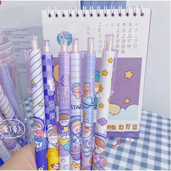 🍉Bút bi nhiều mẫu, viết mực xanh DUASHOP