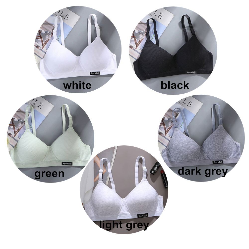 Áo ngực nữ bằng cotton siêu mỏng không gọng thép thoải mái thời trang