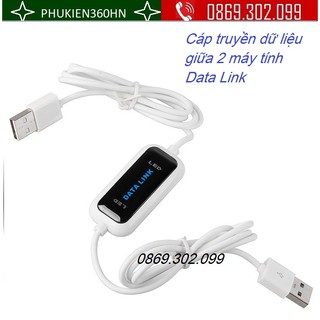 Cáp truyền dữ liệu giữa 2 máy tính Data Link - Cáp truyền dữ liệu giữa 2 máy tính (PC, laptop) DATA LINK