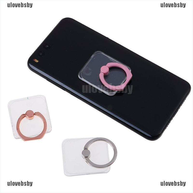 Nhẫn Đỡ Điện Thoại Trong Suốt Xoay 360 Độ | BigBuy360 - bigbuy360.vn