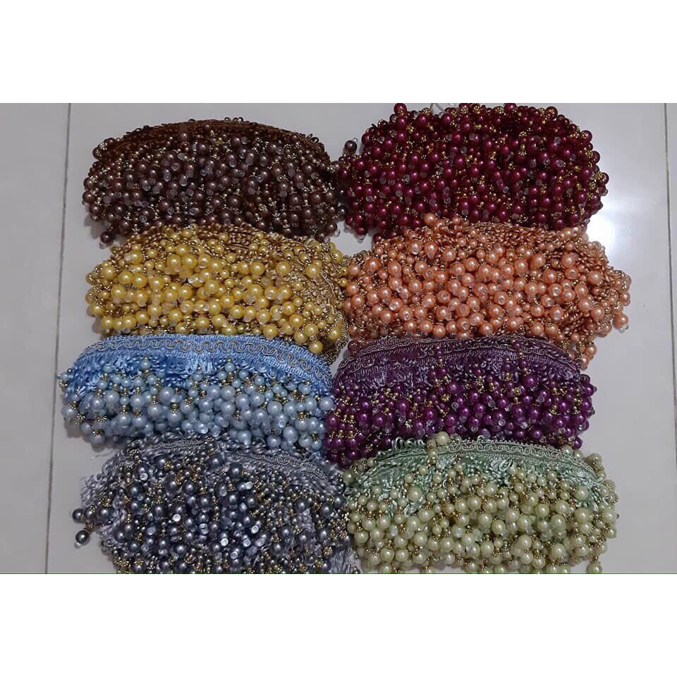 Tua may rèm- tua rua trang trí rèm,ren trang trí đám cưới