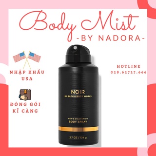 Xit Thơm Toàn Thân Cho Nam Bath And Body Works - Noir Body Spray (104g)