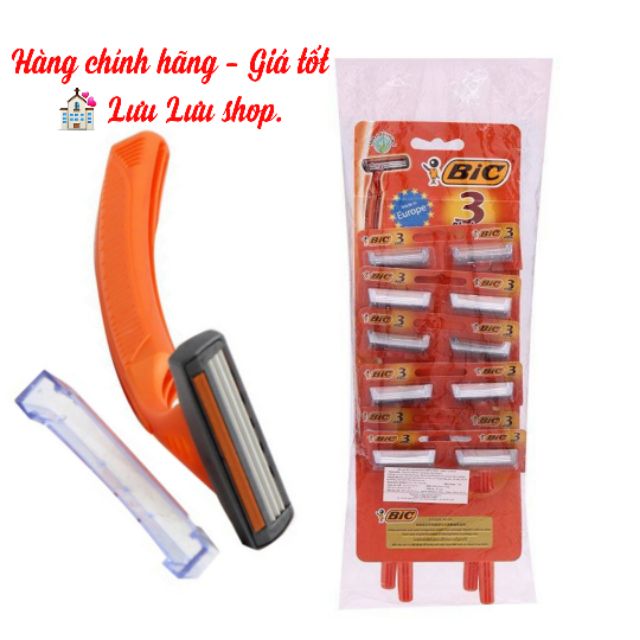 Combo 5 bàn cạo Bic 3 lưỡi  đẳng cấp chất lượng