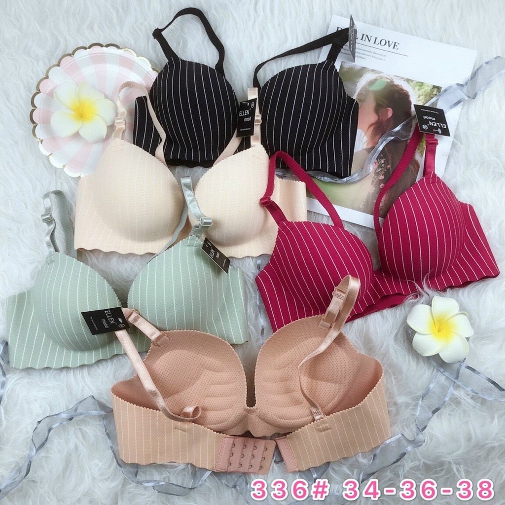 ÁO NGỰC NỮ. ÁO LÓT SU CÚP NGANG SỌC RARO HÀNG LOẠI 1. kiểu áo mút dày đỉ màu Xanh Da Đỏ Đen và size từ 32-34-36-38. | BigBuy360 - bigbuy360.vn