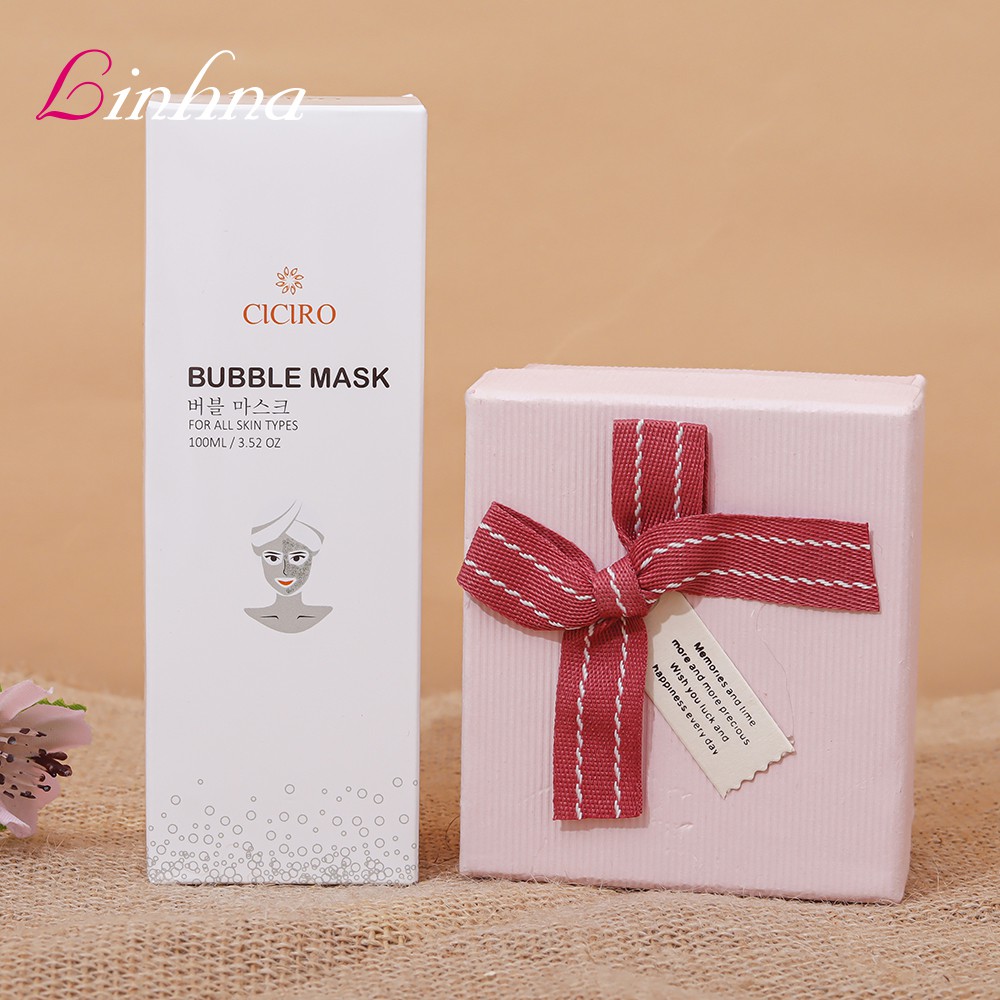 Mặt nạ sủi bọt Hàn Quốc Ciciro - Ciciro bubble mask giúp làm sạch da và lỗ chân lông, cung cấp dưỡng chất và dưỡng ẩm da