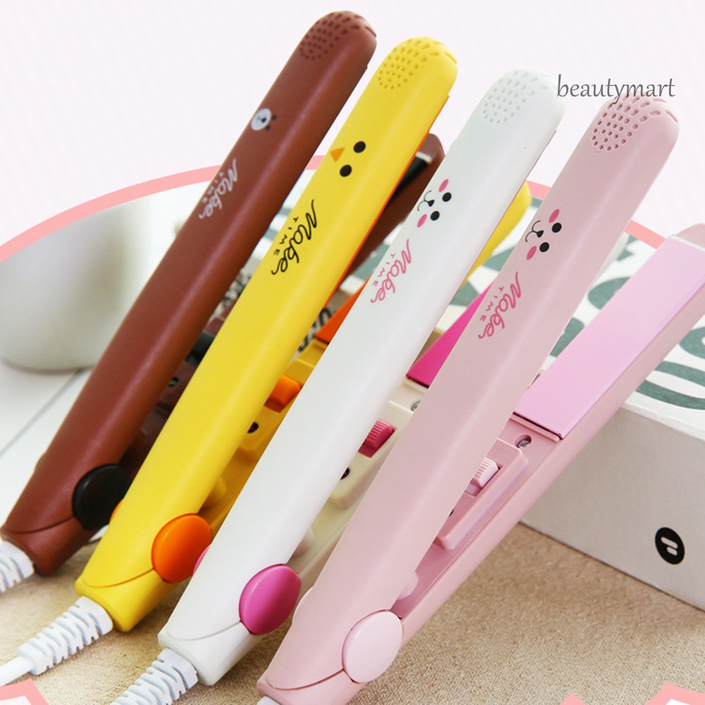 [Hàng mới về] Máy uốn duỗi tóc mini 2 trong 1 tiện dụng chất lượng cao