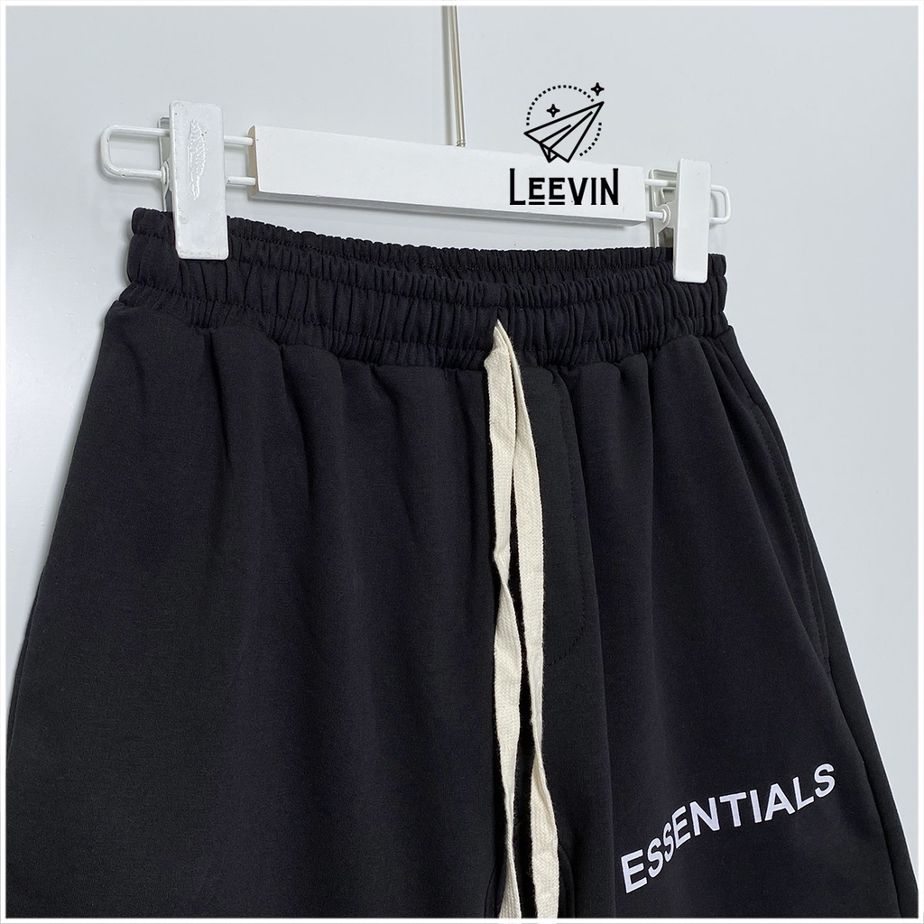 Quần Short Nam Nữ ESSENTIALS Streatwear Unisex - Quần Đùi FOG ESSENTIAL Nam Form rộng đường phố - Leevin Store