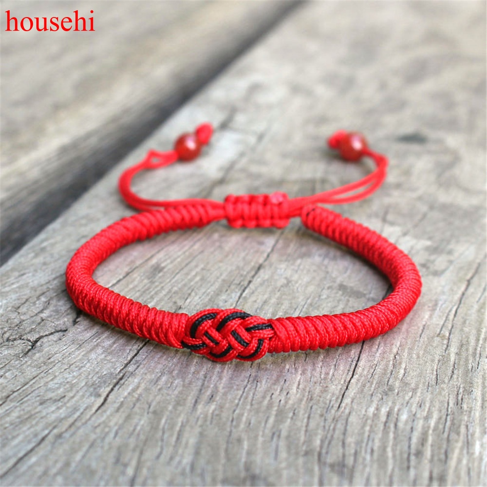 Vòng đeo tay chỉ đỏ may mắn thời trang cho nam nữ