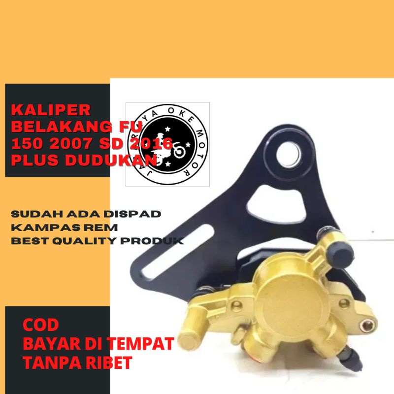Bộ Kẹp Phanh Sau FU 150 2007 SD 2016 PLUS Túi Đeo Chéo Phong Cách Nhật Bản Chất Lượng CaoCaliper Sau FU 150 2007 SD 2016 PLUS Ngồi PANGKON