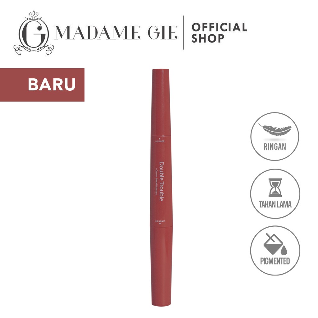 (hàng Mới Về) Son Môi Hai Đầu Madame Gie One