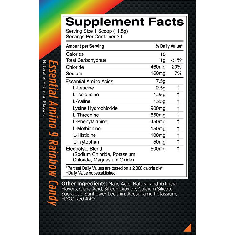 Bột Rule 1 EAA Essential Amino 9  - Phục hồi và phát triển cơ bắp nhập khẩu Mỹ - Gymstore
