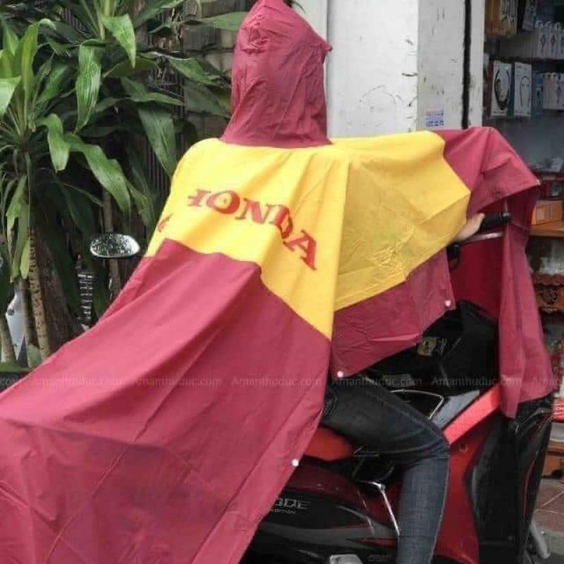 Áo mưa cánh dơi nhựa dẻo Honda