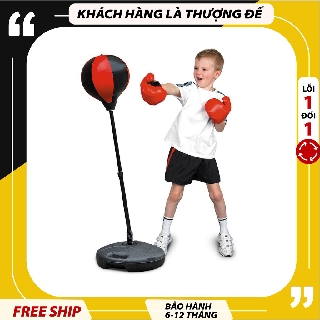 Bộ đồ chơi đấm bốc cho bé, bộ đấm bốc boxing cho bé luyện tập phản xạ