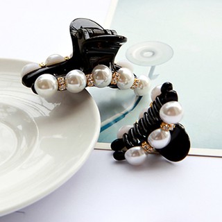 Kẹp tóc giả ngọc trai