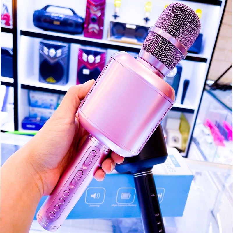 [Mã ELHACE giảm 4% đơn 300K] Micro bluetooth mini đa năng GrownTech YS 88 mic karaoke thu âm, kiêm loa blutooth