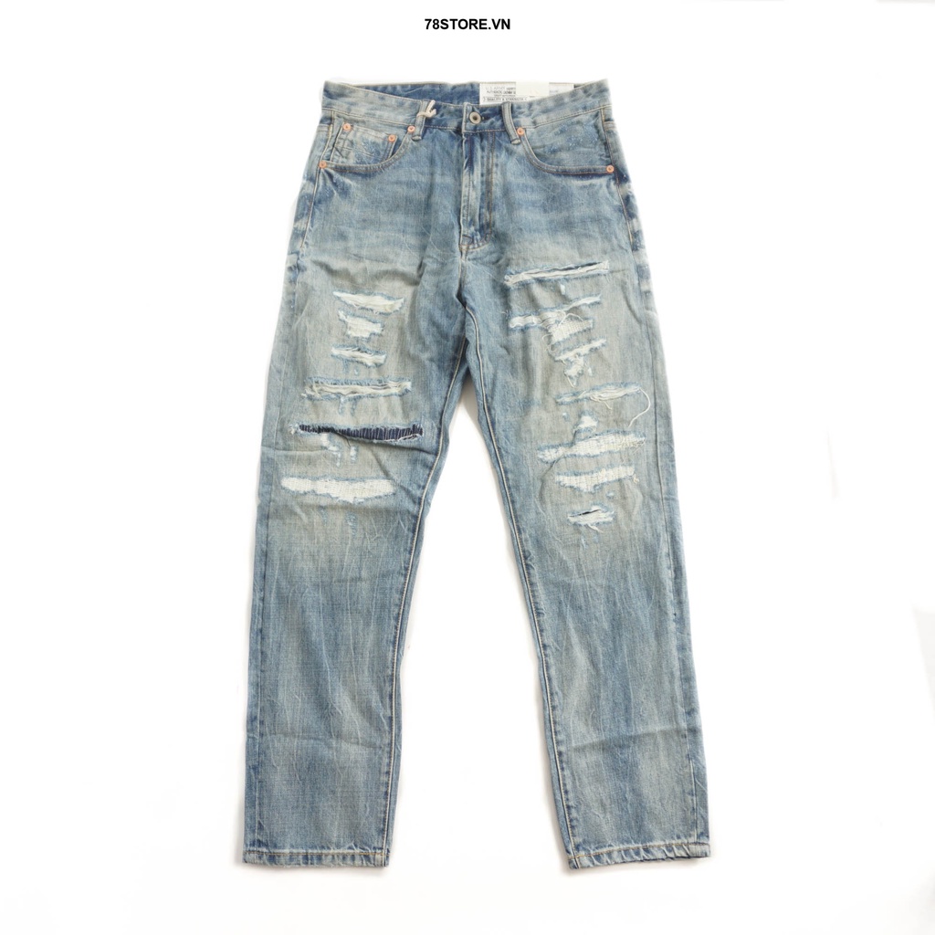 (Authentic 100%) Quần Jeans Thời Trang Nam Deesmance Skinny Ripped Chính Hãng