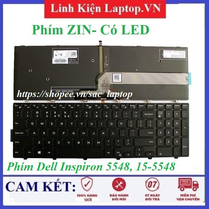 ⚡️Bàn phím laptop Dell Inspiron 5548, 15-5548