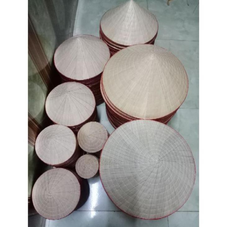 Xưởng SX- Nón lá trang trí đủ kích thước giá xưởng sản xuất -Tre Việt