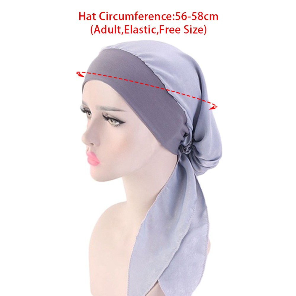Nón Turban Co Giãn In Họa Tiết Phong Cách Thời Trang Dành Cho Nữ