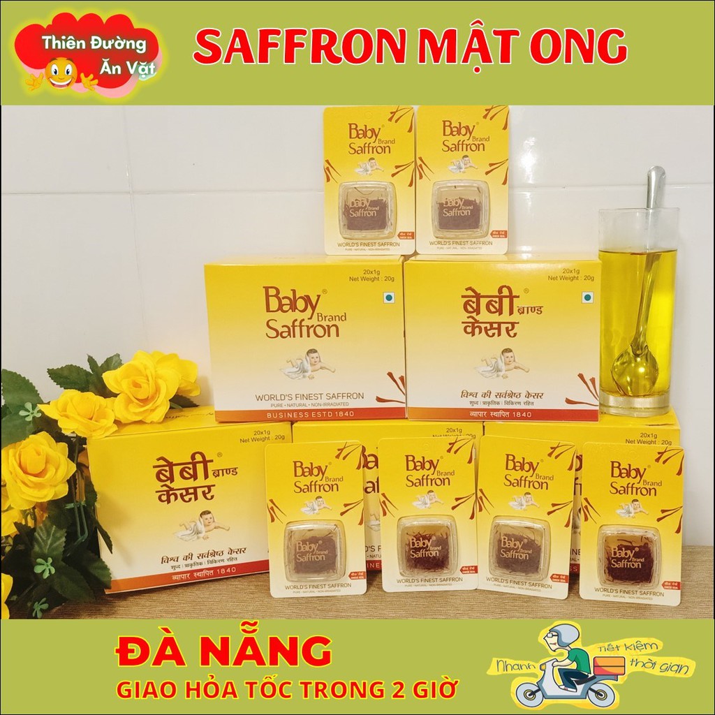 Saffron mật ong | Nhụy hoa nghệ tây chính hãng | Saffron baby