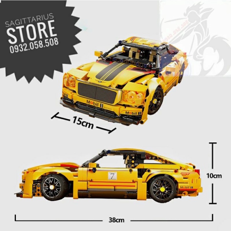 Lego Kbox 10244 Lắp Ráp Siêu Xe Bentley Sport