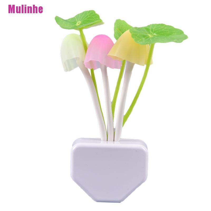 Đèn Ngủ LED Hình Nấm Gắn Tường Trang Trí Lãng Mạn