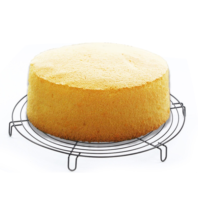 Khay lưới thép không gỉ chống dính hình tròn làm nguội bánh