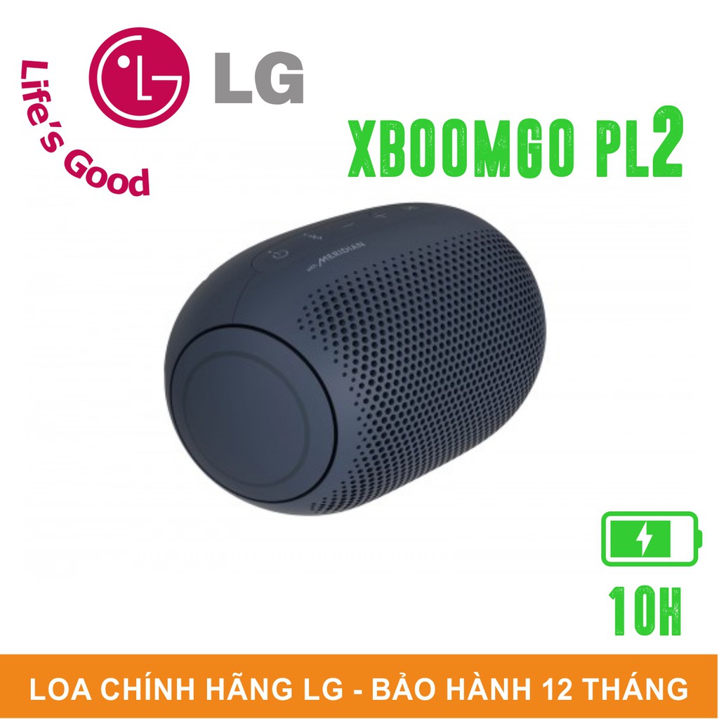 Loa Di Động Bluetooth LG XBOOM GO PL2 - Bảo Hành Hãng 12 Tháng Toàn Quốc