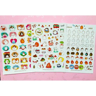 1 tấm sticker thỏ molang ú <3