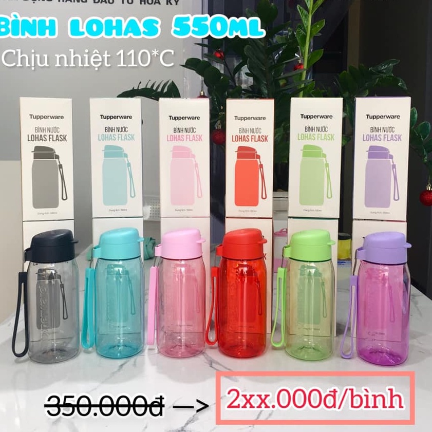 Bình nước lohas 550ml
