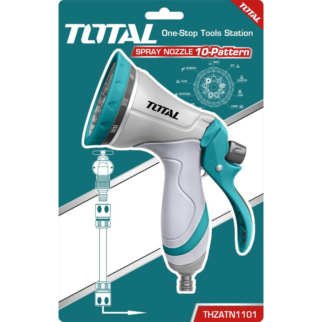 Vòi phun máy xịt rửa Total THZATN1101